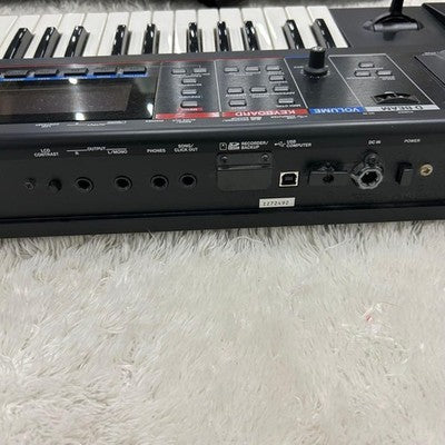 ROLAND JUNO-GI 61-KEY SYNTHESIZER W/ AC ADAPTER HEADPHONES PEDAL  AS IS