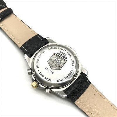 TAG HEUER 200M PROFESSIONAL CE1120 QUARTZ CHRONOGRAPH BLACK GOLD MENS WATCH