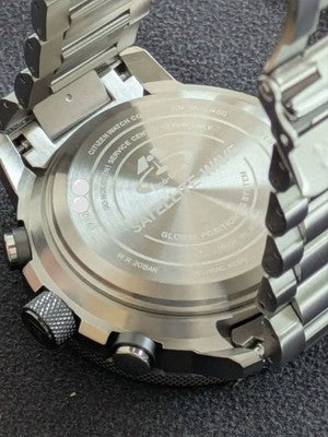 CITIZEN PROMASTER CC7014-82E F990 GPS SATELLITE TITANIUM WATCH FULL SET