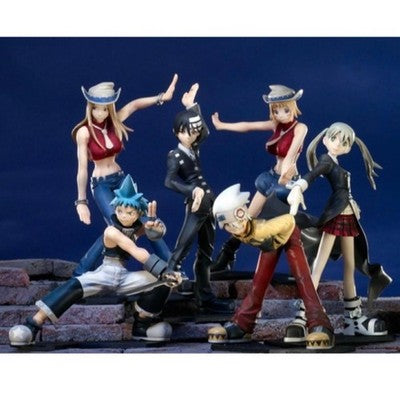 SOUL EATER TRADING ARTS VOL.1 COMPLETE SET 6 FIGURES UNOPENED/BOXED 2008 NAMCO
