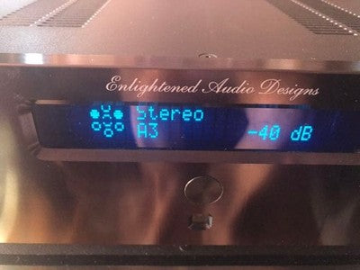 E.A.D. THEATER MASTER ENCORE PREAMPLIFIER ENLIGHTENED AUDIO DESIGNS BLACK TESTED
