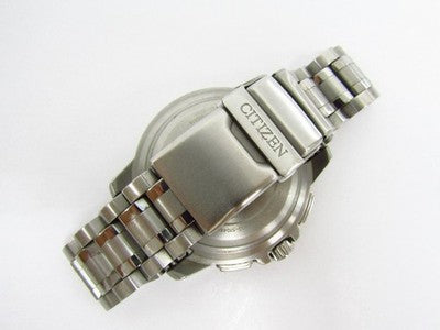 CITIZEN PROMASTER SKY F900-S104602 ECO-DRIVE SOLAR RADIO-CONTROLLED WATCH USED