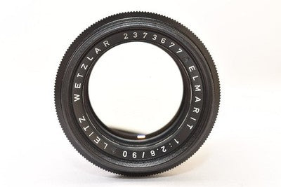 LEICA ELMARIT 90MM F2.8 M-MOUNT BLACK MEDIUM TELEPHOTO LENS FROM LEICA