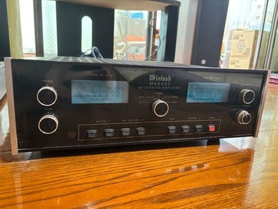 MCINTOSH MA6450 INTEGRATED AMPLIFIER STEREO AMP VINTAGE HIGH END AUDIO TESTED