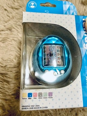 BANDAI TAMAGOTCHI ID BLUE 2009 SEALED VIRTUAL PET GAME WITH ORIGINAL BOX JP