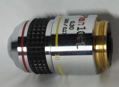 Olympus SPlan 10x PL 0.30 Phase Contrast Objective Lens 160/0.17 For BH2 Used