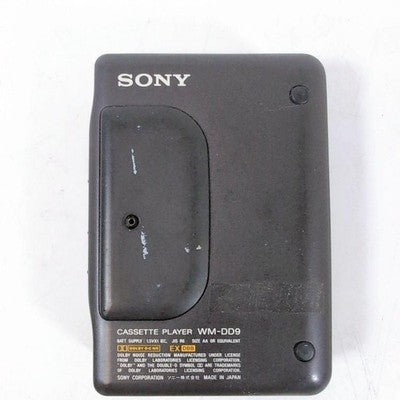 SONY WM-DD9 WALKMAN CASSETTE PLAYER 1989 FLAGSHIP MODEL FOR PARTS OR REPAIR