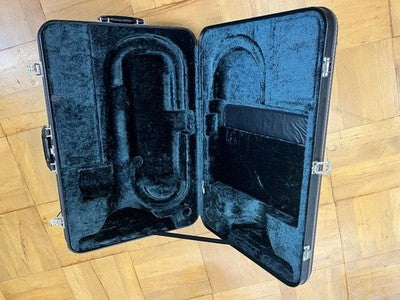 YAMAHA YEP-642S SILVER PLATED EUPHONIUM PROFESSIONAL W/ WATER POT HARD CASE
