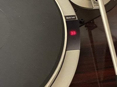 VICTOR JVC QL-A75 DIRECT DRIVE TURNTABLE SYSTEM RECORD PLAYER QUARTZ LOCK AS IS