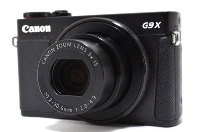 CANON POWERSHOT G9 X MARK II COMPACT DIGITAL CAMERA BLACK WITH BOX EXCELLENT