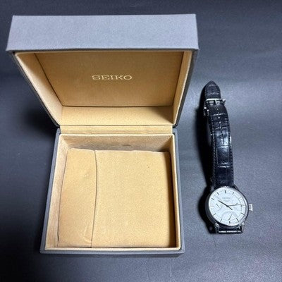 SEIKO PRESAGE SARD009 6R24 AUTOMATIC POWER RESERVE WATCH BOX PAPERS JAPAN