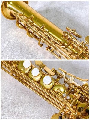 YAMAHA YSS-475 SOPRANO SAXOPHONE JAPAN MADE W/ CASE MOUTHPIECE