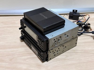 KENWOOD KDC-909 KGC-717 KAC-521 CAR AUDIO DECK CHANGER AMP SET WORKING