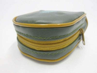 KENSAWADA SUSSEX FLY REEL CASE 9 CM IN HEIGHT 8 CM IN WIDTH 3.5 CM IN DEPTH