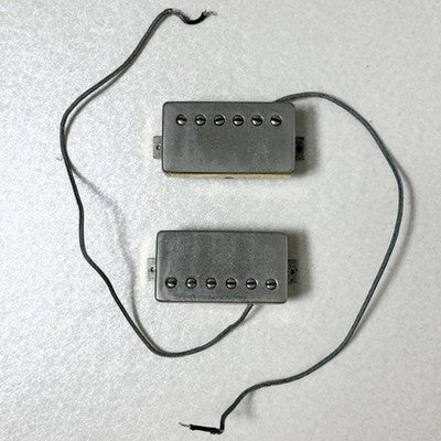 1980S GIBSON PAF PAT NO 2.737.842 GOLD HUMBUCKER PICKUP SET VINTAGE TESTED