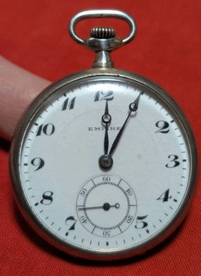 EMPIRE POCKET WATCH MENS MODEL MECHANICAL ANALOG VINTAGE CLASSIC DESIGN