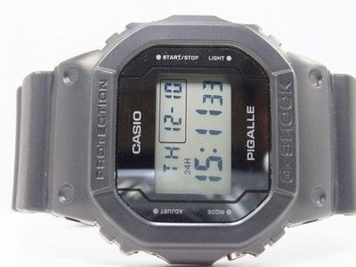CASIO G-SHOCK DW-5600PGB-1JR PIGALLE COLLABORATION MEN'S WATCH SHOCK RESISTANT