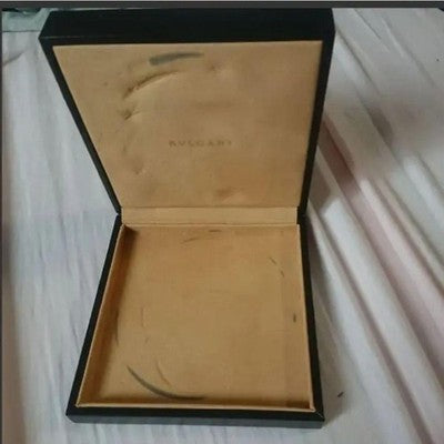 BVLGARI TONDO SAKURA NECKLACE K18YG 750 SS STEEL PENDANT TOP WITH LEATHER BOX