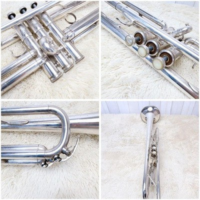 YAMAHA YTR-736 TRUMPET Bb SILVER PLATED WITH BACH 7C MOUTHPIECE CASE