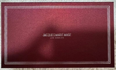 JACQUES MARIE MAGE FELIX 2 NOIR 9 BLACK SILVER LIMITED LUXURY EYEGLASSES NEW