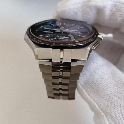 CASIO OCEANUS MANTA OCW-S5000AP-2AJF JAPAN INDIGO LIMITED EDITION TITANIUM WATCH