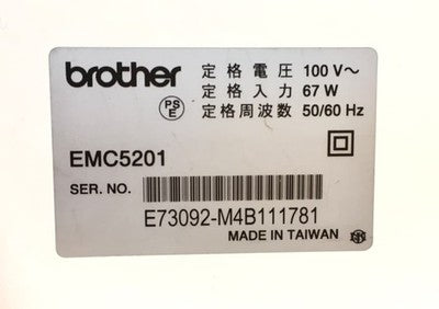 BROTHER INNOVIS LA LAURA ASHLEY EMC5201 EMBROIDERY MACHINE FULLY FUNCTIONAL