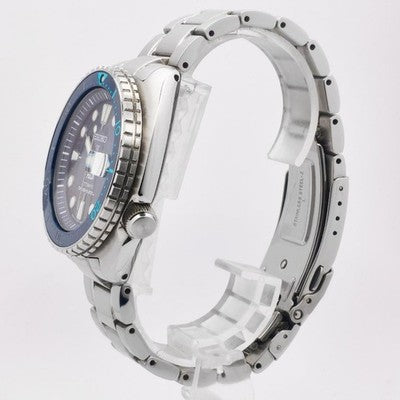 SEIKO PROSPEX TURTLE PADI SBDY125 DIVER AUTOMATIC WATCH GREAT BLUE DIAL