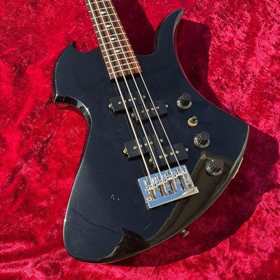 FERNANDES MB-65 MOCKINGBIRD BASS GUITAR MADE IN JAPAN BLACK FULLY SERVICED