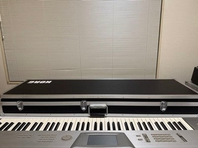 KORG TRINITY PRO 76-KEY SYNTHESIZER W/ CASE PBS OPTION FDD WORKING FROM JAPAN
