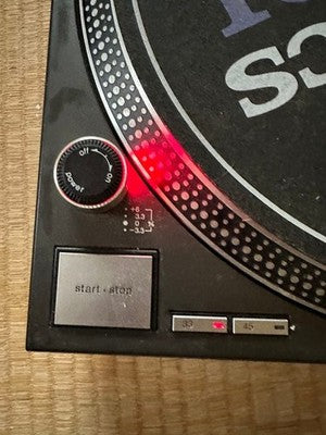 TECHNICS SL-1200MK3D TURNTABLE DIRECT DRIVE DJ RECORD PLAYER USED