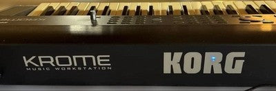 KORG KROME-73 73-KEY WORKSTATION SYNTHESIZER W/ CASE PEDAL ADAPTER FROM JAPAN