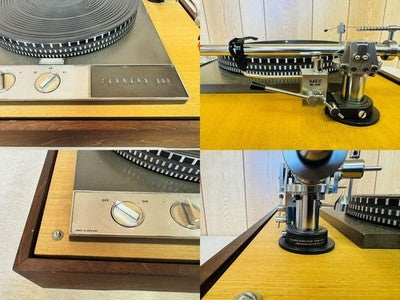 GARRARD 401 TURNTABLE WITH SAEC WE-308 TONEARM VINTAGE ANALOG HIFI JAPAN MINT JP