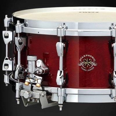TAMA STARPHONIC BRAVURA CONCERT SNARE DRUM 14" GROOVED HOOP MGH14S GOOD USED