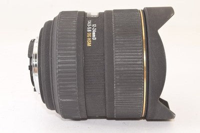 SIGMA 12-24MM F4.5-5.6D EX DG HSM FOR NIKON POPULAR WIDE-ANGLE ZOOM LENS