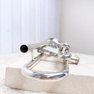 YAMAHA YTR-736 TRUMPET Bb SILVER PLATED WITH BACH 7C MOUTHPIECE CASE