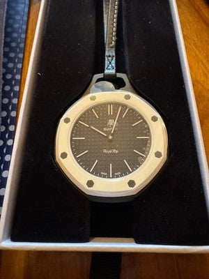 SWATCH X AUDEMARS PIGUET ROYAL POP OCHO NEGRO POCKET WATCH NEW BOXED