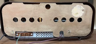 NATIONAL DX-335 VINTAGE VACUUM TUBE RADIO MAGIC EYE SHOWA RETRO JAPAN RARE