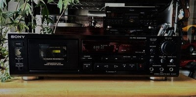 SONY TC-RX77 STEREO CASSETTE DECK QUICK REVERSE DOLBY B-C NR HX PRO AC100V