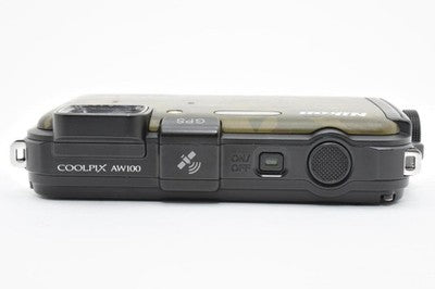 NIKON COOLPIX AW100 WATERPROOF DIGITAL CAMERA FROM JAPAN