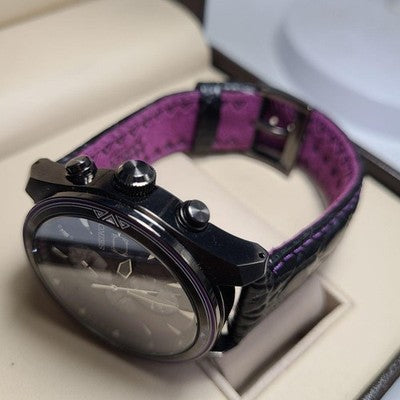 SEIKO SBPY157 MONSTER HUNTER NERGIGANTE LIMITED 1000 SOLAR CHRONOGRAPH WATCH