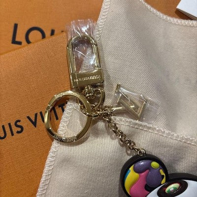 LOUIS VUITTON × TAKASHI MURAKAMI LV TM SUPERFLAT KEYCHAIN CHARM SET JAPAN