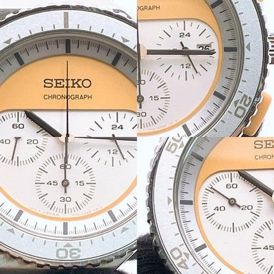 SEIKO SPIRIT GIUGIARO SCED025 7T12-0AZ0 CHRONOGRAPH STAINLESS STEEL JPN