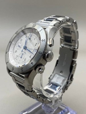 LONGINES HERITAGE WEEMS CHRONOGRAPH L2.741.4 41MM SS WHITE DIAL AUTOMATIC WATCH