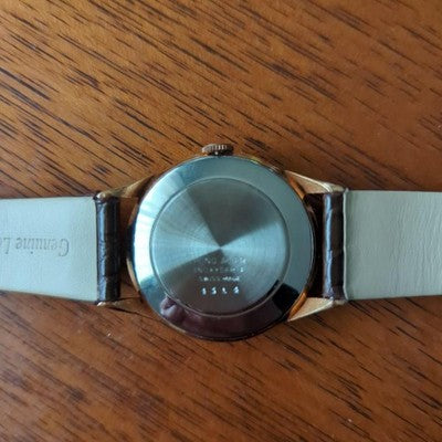 HERMES HAND-WINDING WATCH 1950S 33.5CM CASE 17MM LUG WIDTH SILVER ANTIQUE