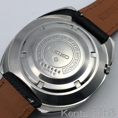 SEIKO 5 SPORTS 6119-7170 VINTAGE 1969 AUTOMATIC WATCH CHECKER BEZEL JAPAN
