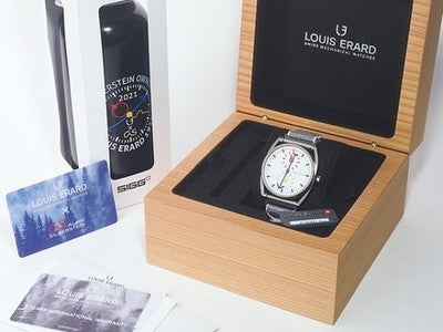 LOUIS ERARD ALAIN SILBERSTEIN COLLABORATION MODEL LE85358TT01BTT83 WATCH USED