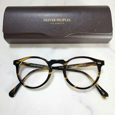 OLIVER PEOPLES GREGORY PECK OV5186A 1003 TORTOISE SHELL GLASSES W/DEMO LENS