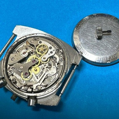 BUCHERER LANDERON 248 CHRONOGRAPH MANUAL WIND WATCH FOR PARTS OR NOT WORKING