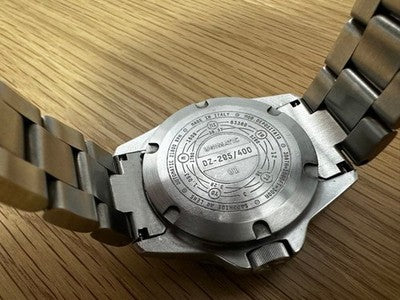 UNIMATIC U1 DZ OLIVE GREEN AUTOMATIC WATCH 41MM DIVER STYLE RARE ITALY