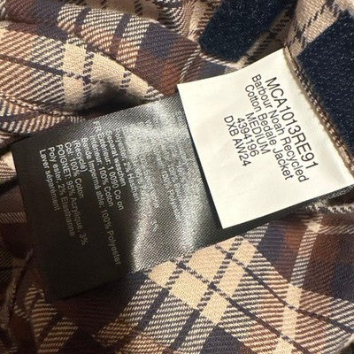 BARBOUR X NOAH BEDALE COTTON JACKET RED MEN'S SIZE M CASUAL